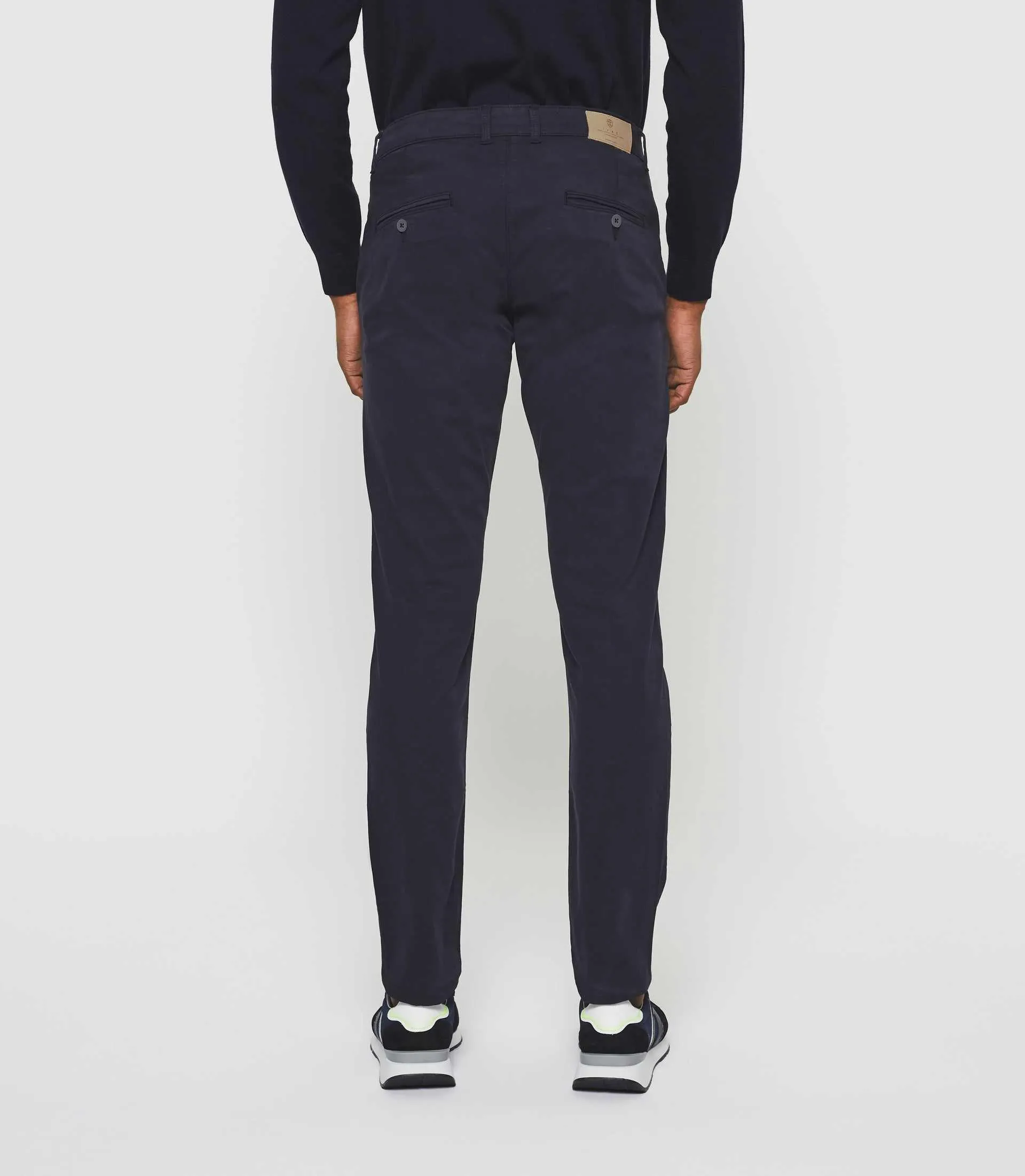 Pantalon slack casual marine PACHELOROUT