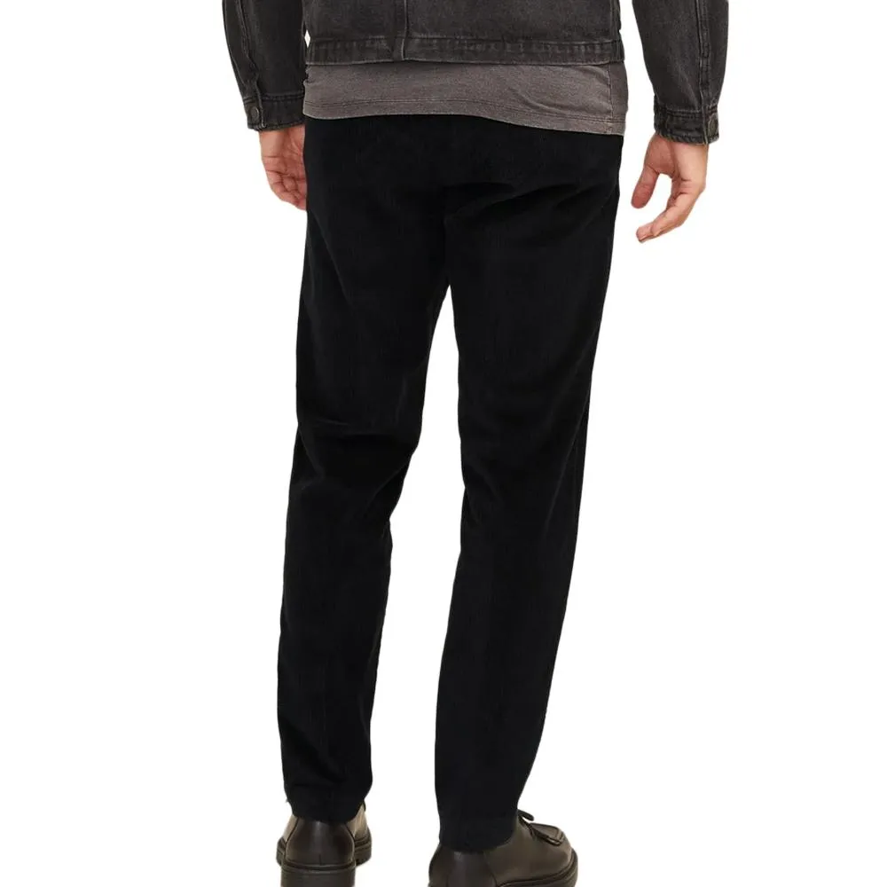 Pantalon Velours côtelé Noir Homme Jack & Jones Cordory Chino