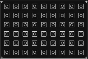 Pavoflex 54 mini-cubes 3 cm - 3x3 H.3 cm