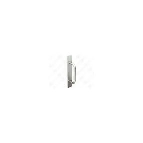 Poignée de porte sur platine renforcée MANTION "1297" en applique