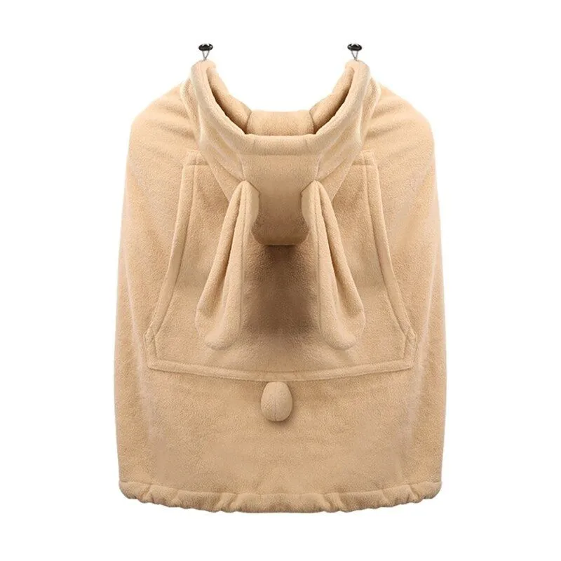 Porte bébé capuche