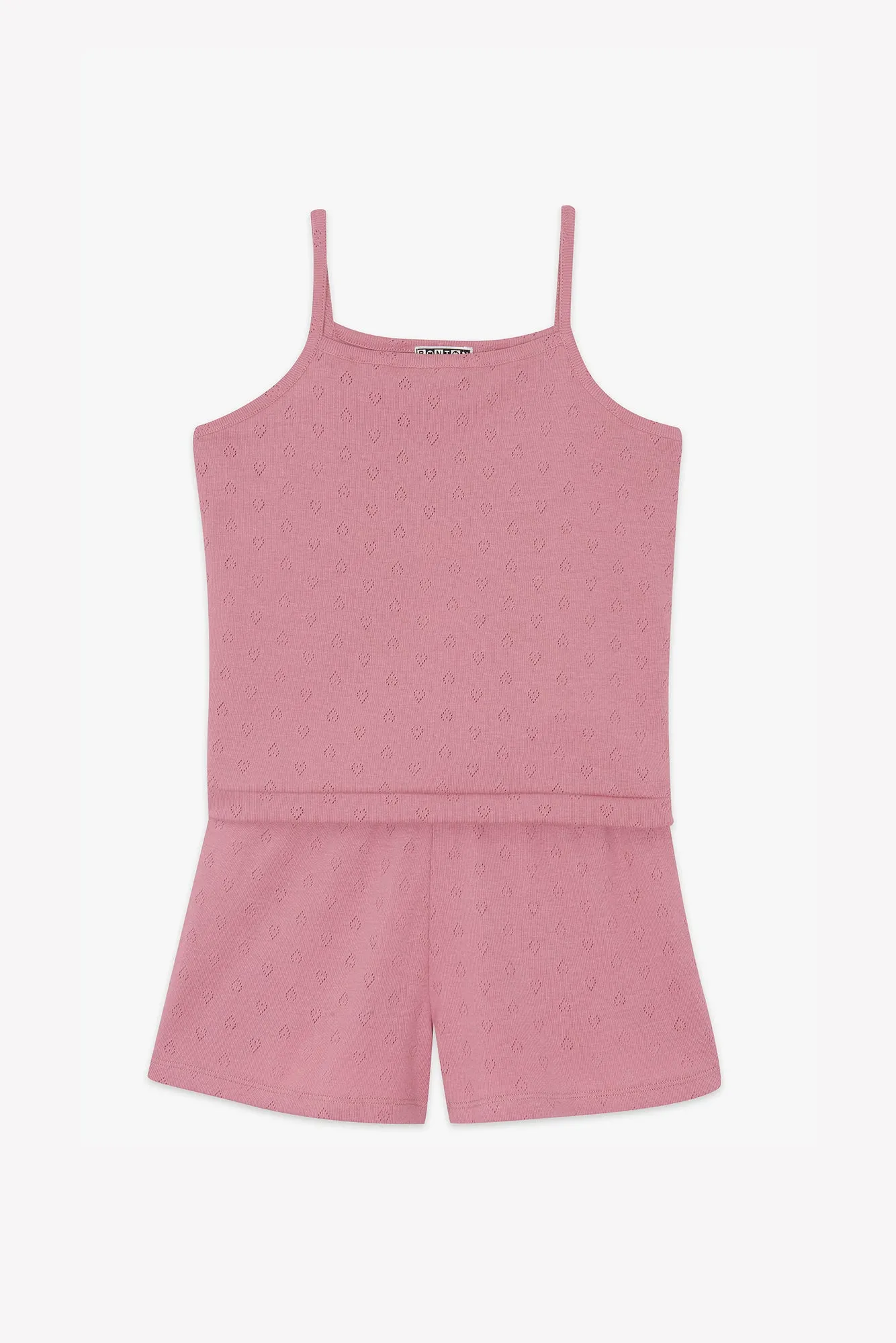 Pyjama 2 pièces - Rose charmant court