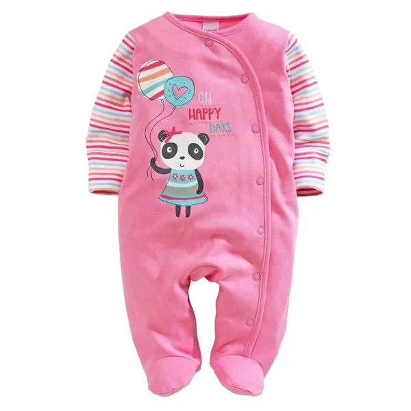 Pyjama Panda  - Bébé -  Rose Kawaii