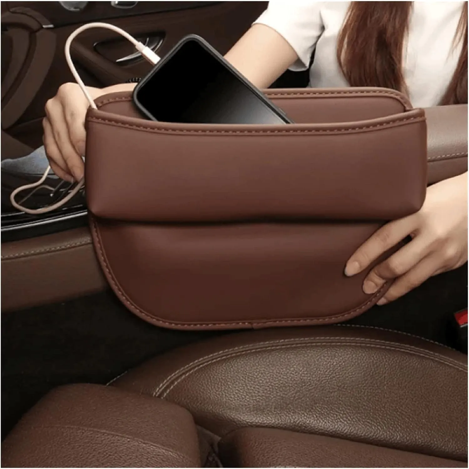 Rangement pratique pour voiture Poches de Siège de Voiture Universelles 