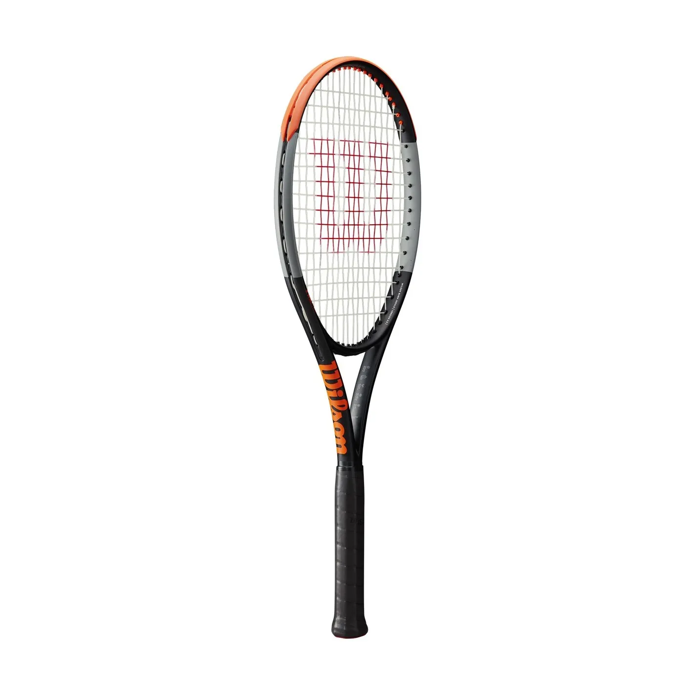 Raquette WILSON BURN 100ULS V4.0 Noir / Orange / Gris (260 g) 18x16 2022