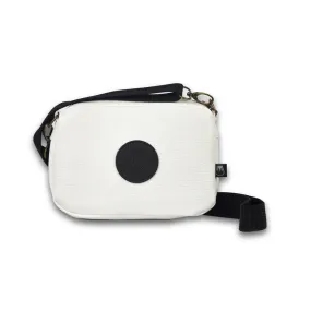 Sac / Sacoche : EMENTA SB FLUFFY PATCH NAPA BAG White - Bamboo Skateshop