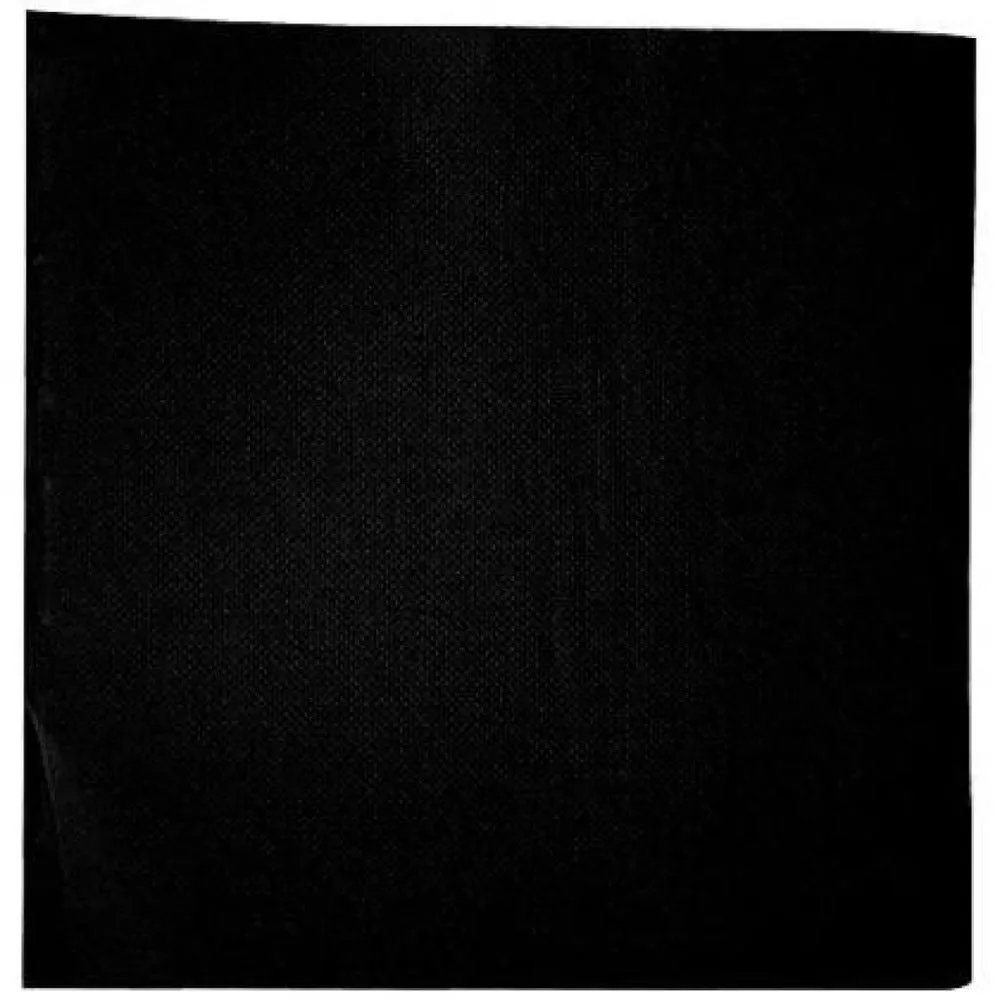 Serviette cocktail double point noir 20x20 (x4500)
