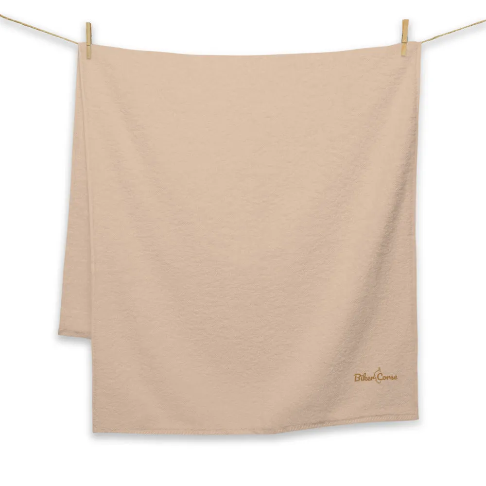 Serviette de bain grande taille Biker Corse