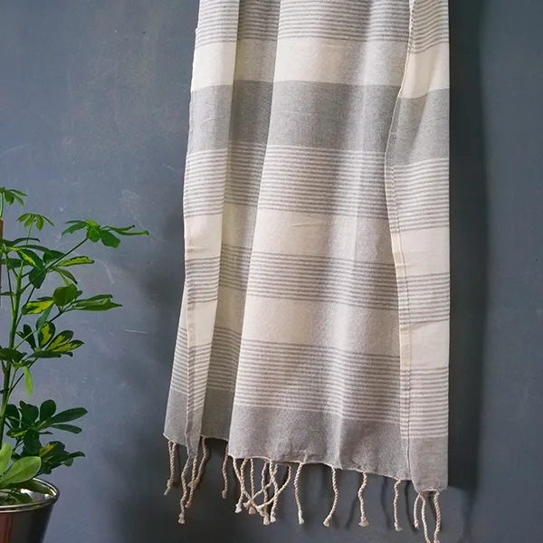 Serviette De Plage Indienne Ou Paréo Pur Coton | Pankaj e-Boutique