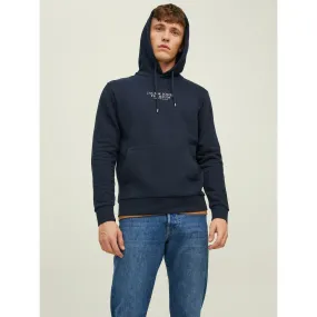 Sweat à capuche Regular Fit Manches longues Bleu Marine en coton Paul | 3 Suisses