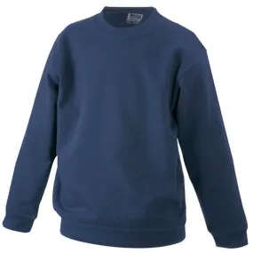 Sweat enfant manches longues JN040k - bleu marine 