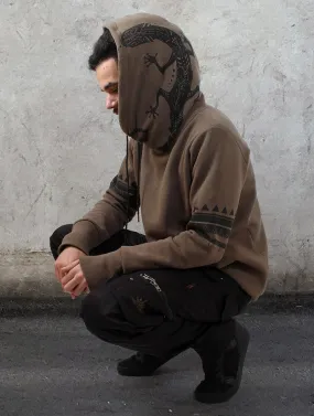 Sweat Zikit, Marron chiné