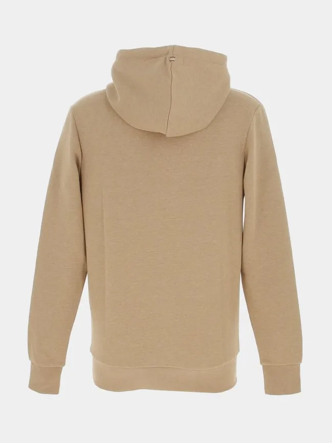 Sweat à capuche archie marron homme - Jack & Jones | wimod