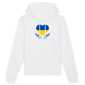 Sweat à capuche Ukraine Prière pour la Paix
