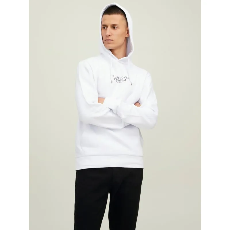 Sweat à capuche uni logo brodé beige homme - Project X Paris | wimod
