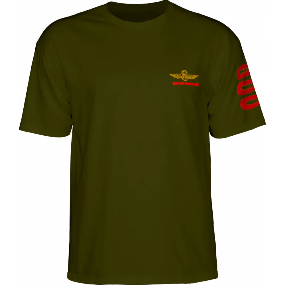 T-shirt bombardier vert militaire