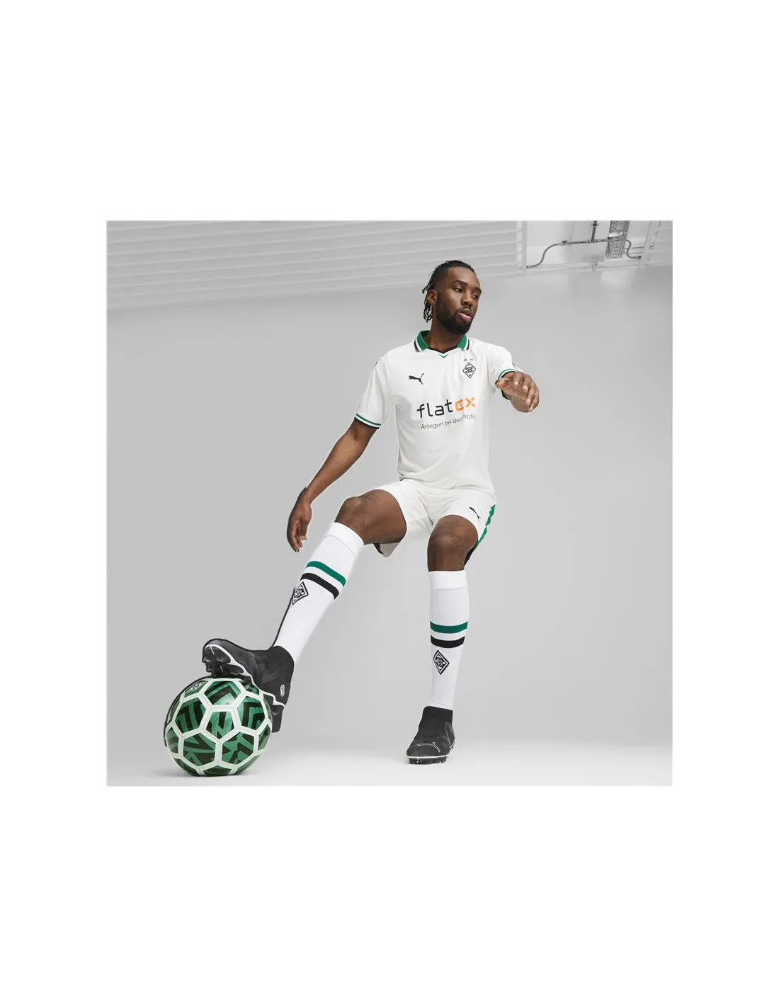 T-shirt de Football Puma Borussia Mönchengladbach Repl Homme White