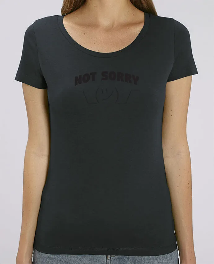 T-shirt Femme Not sorry par tunetoo