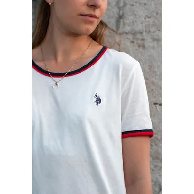 T-shirt n°931 - blanc - US POLO FEMME
