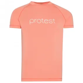 T-Shirt Protest Girls Senna Jr Rashguard Manches Courtes Duskcoral