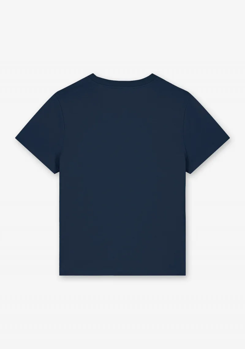 T-shirt Racing coeur Femme Marine