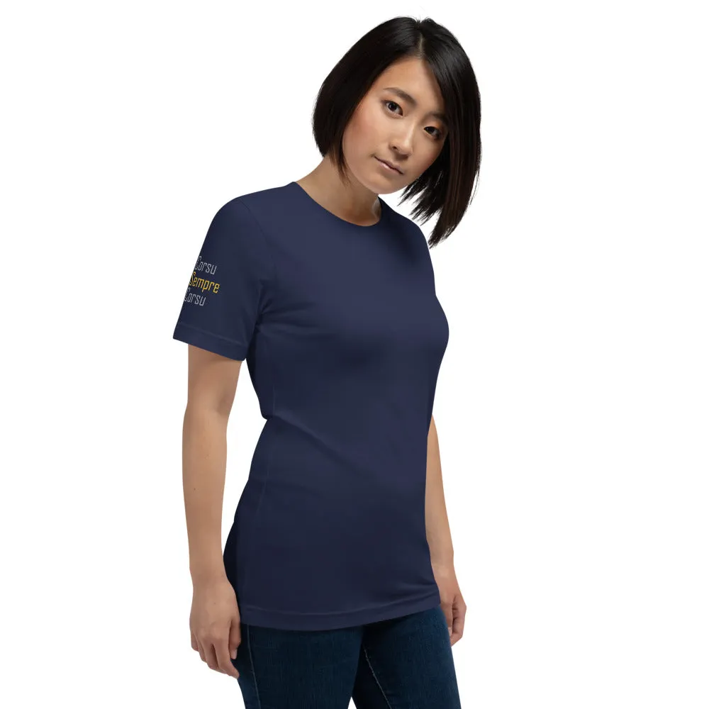 T-shirt Unisexe Corsu Sempre Corsu