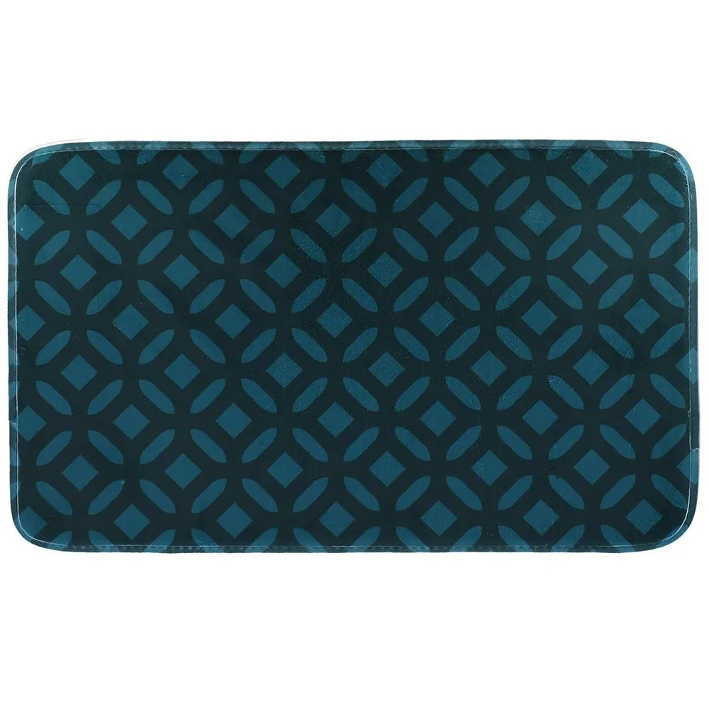 Tapis microfibre imprime 45x75 cm - vent d exotisme