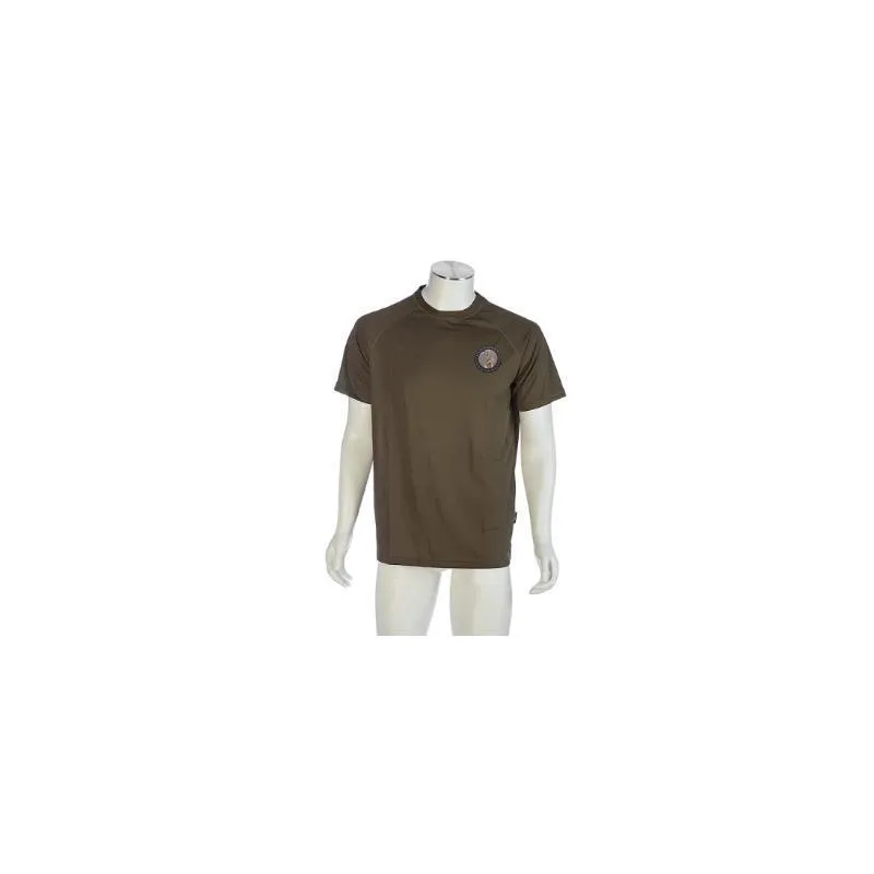 TEE SHIRT MANCHES COURTES HOMME BARTAVEL DIEGO LIÈVRE RESPIRANT - KAKI
