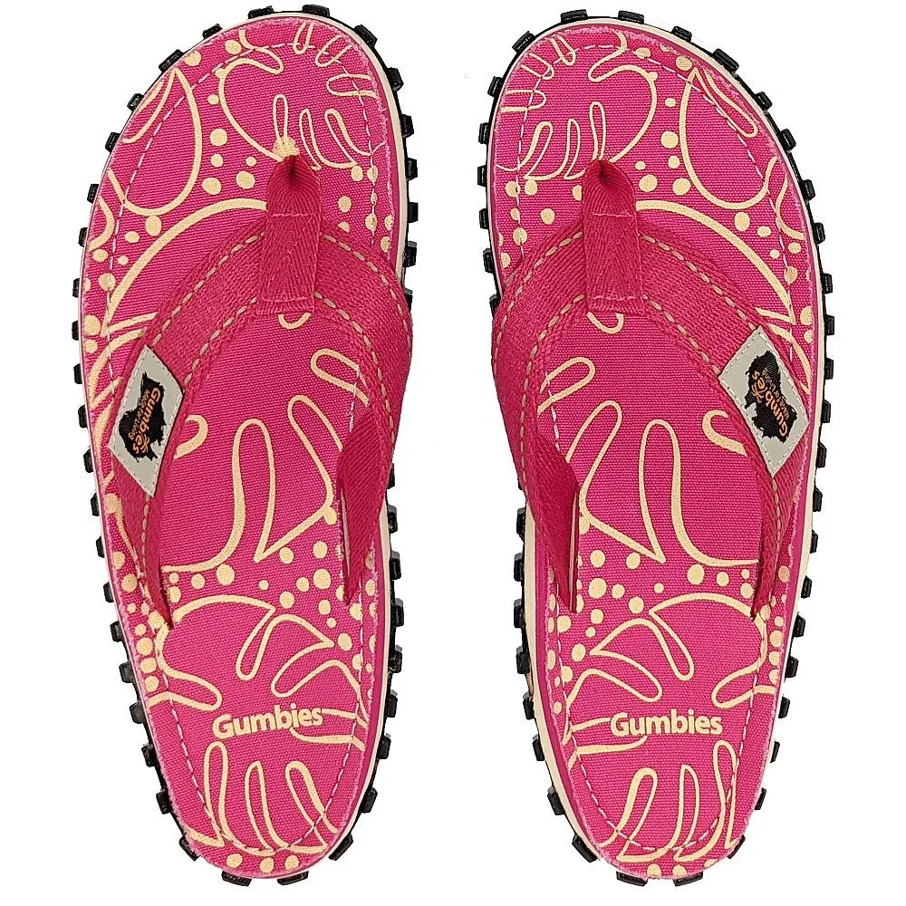 tongs Gumbies Islander - Tropical Pink - women´s