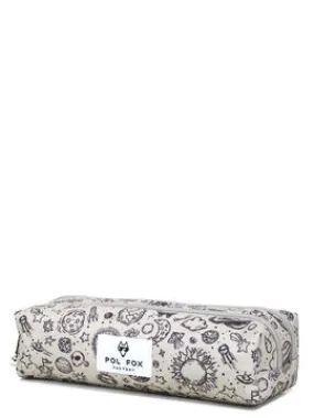 Trousse Pol Fox Rocket  2 compartiments Gris  P7T2ROKET  TRDRO/ P7T2ROKET