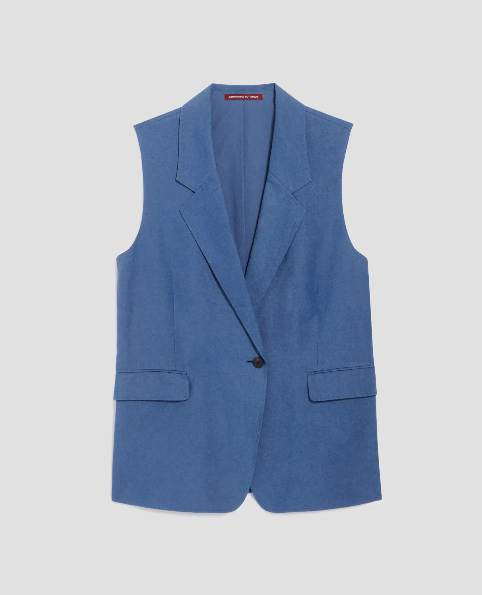 Veste de costume sans manches