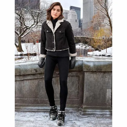 Veste en jean et peluche Bella Dahl